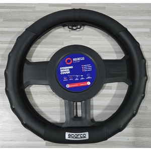 Bọc Vô Lăng SPARCO SPS143BK DCUT (Dành riêng cho xe vô lăng nhỏ VinFast VF6 & VF7)