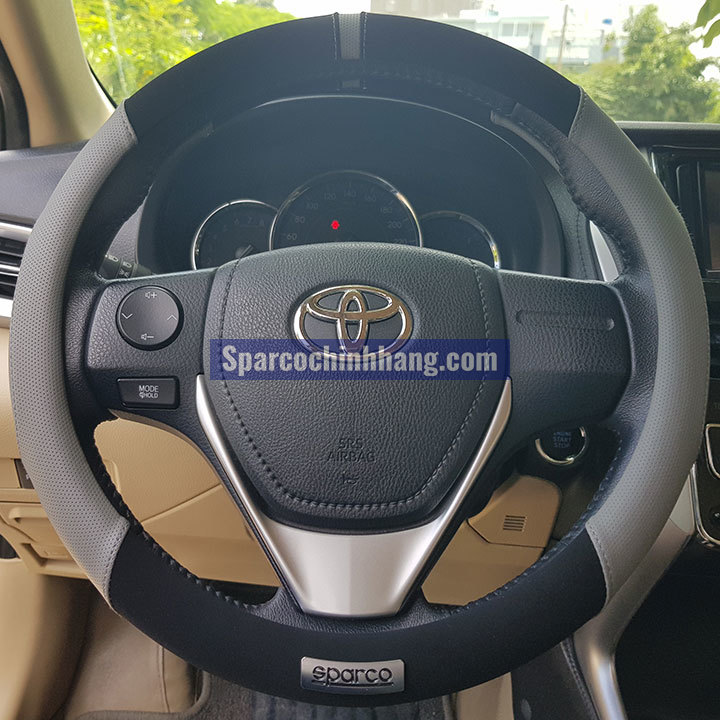 Bọc vô lăng SPARCO SPS103GR - điểm nhấn cho nội thất xe